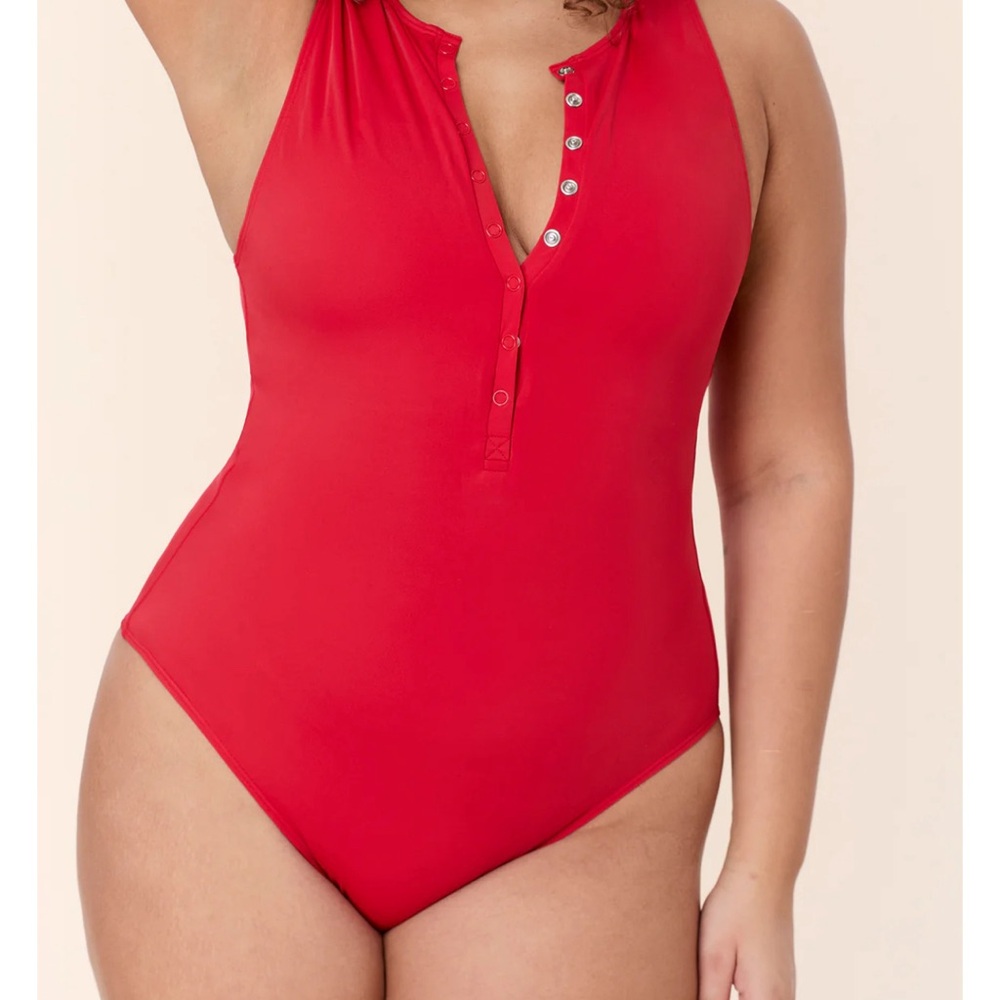 Andie Women’s Red One piece Swimsuit